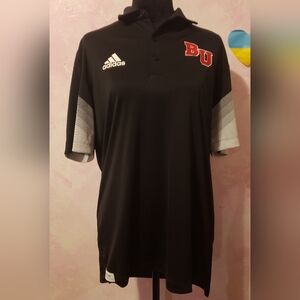 Adidas Black Men's Shirt with Logo